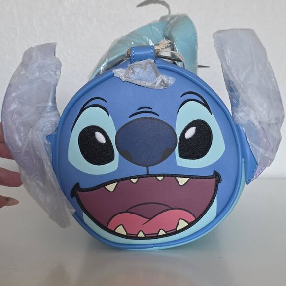 Loungefly Disney Lilo & Stitch Figural Stitch Crossbody Bag | NWT main image 4